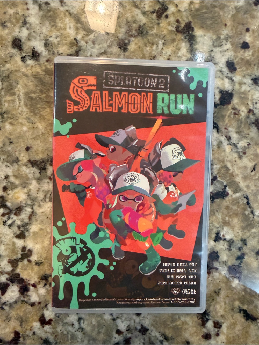Splatoon 2: Salmon Run Game Case - Multicolor